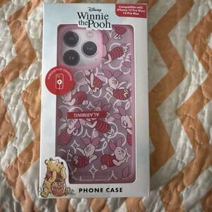 Disney Piglet Winnie The Pooh iPhone Case Compatible With 13 / 14 Pro Max New